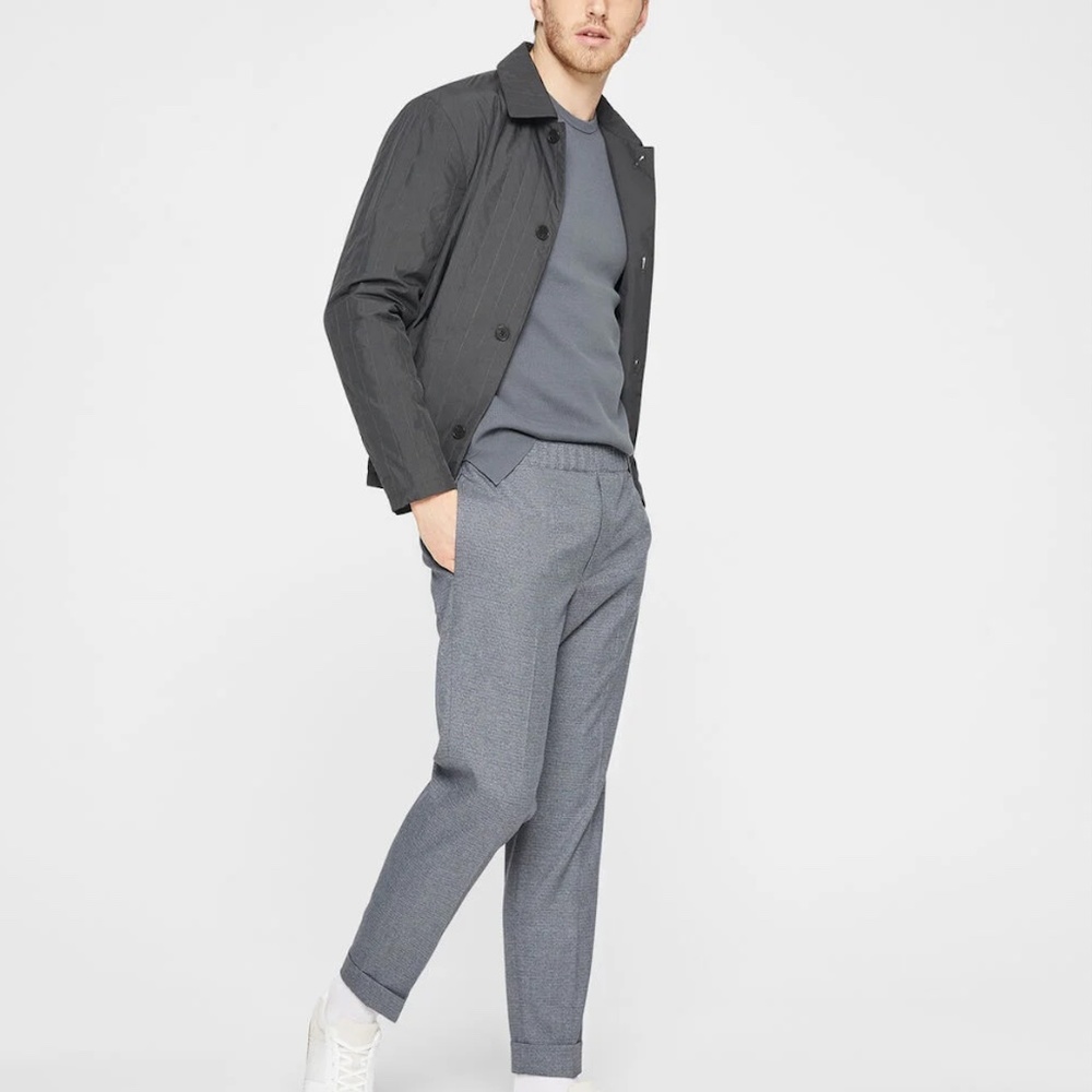 Elasticated Trouser - New With Tags - NEVER WORN - Grey Mix